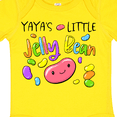 thumbnail image 4 of Inktastic Yaya's Little Jellybean Cute Easter Candy Boys or Girls Baby Bodysuit, 4 of 5