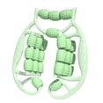 thumbnail image 1 of Rodillo muscular para piernas de cuerpo completo 24 ruedas Manual de las piernas Manual para muslos para el cuello Golfo Codo House Home Gym Verde, 1 of 8