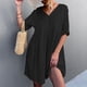 thumbnail image 4 of Vestido Casual ANGGREK Mujer Dobladillo Suelto Fibra Poliéster Suave Verano, 4 of 6
