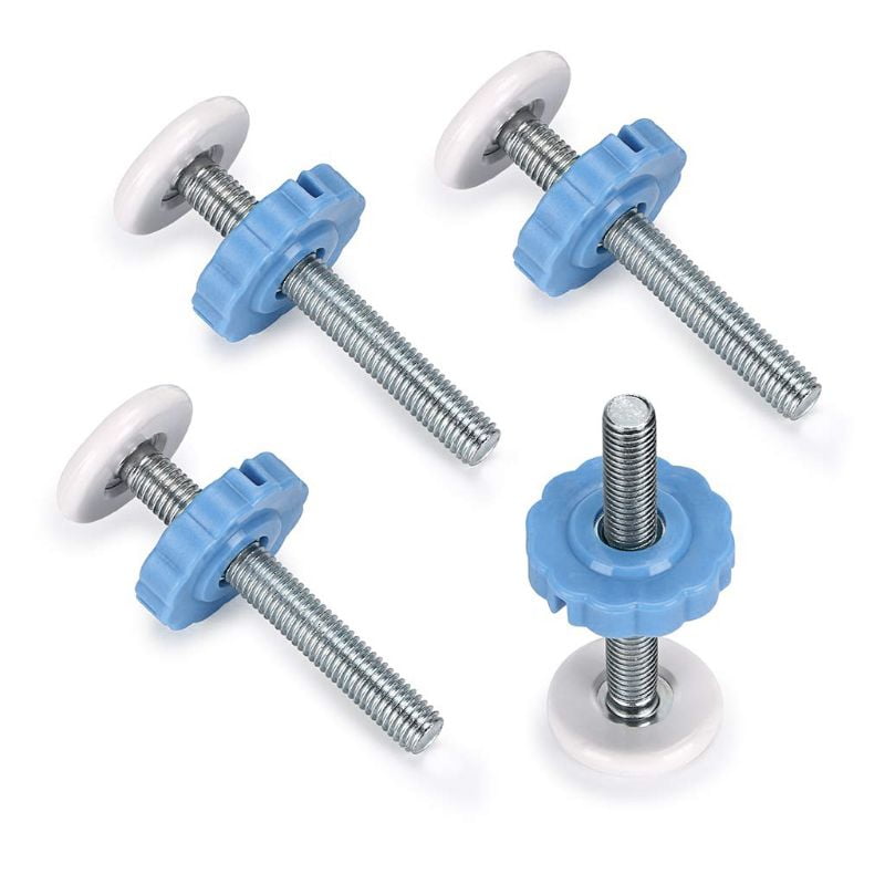 4PCS/lot Pressure Mounted Baby Gates Threaded Spindle Rods Walk Thru Screw Tool 
