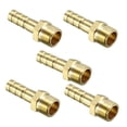 thumbnail image 5 of Brass Barb Hose Fitting Connector Adapter 6mm Barb x G1/8 Male Pipe 5pcs, 5 of 5