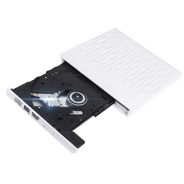 Lecteur DVD Externe Portable USB 3.0 pour Ordinateur Portable PC de Bureau Windows Linux OS Apple Mac