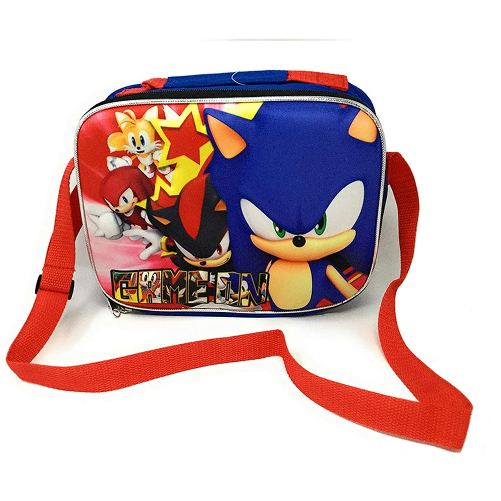 Sonic The Hedgedog Game On 3D Insulated Lunch Bag