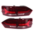 thumbnail image 1 of Assembly Brake Lamp Turn VLAND  Dynamic Tail Lights Cherry Red Lens IP67 Waterproof Fit For MK6 2011-2014, 1 of 8