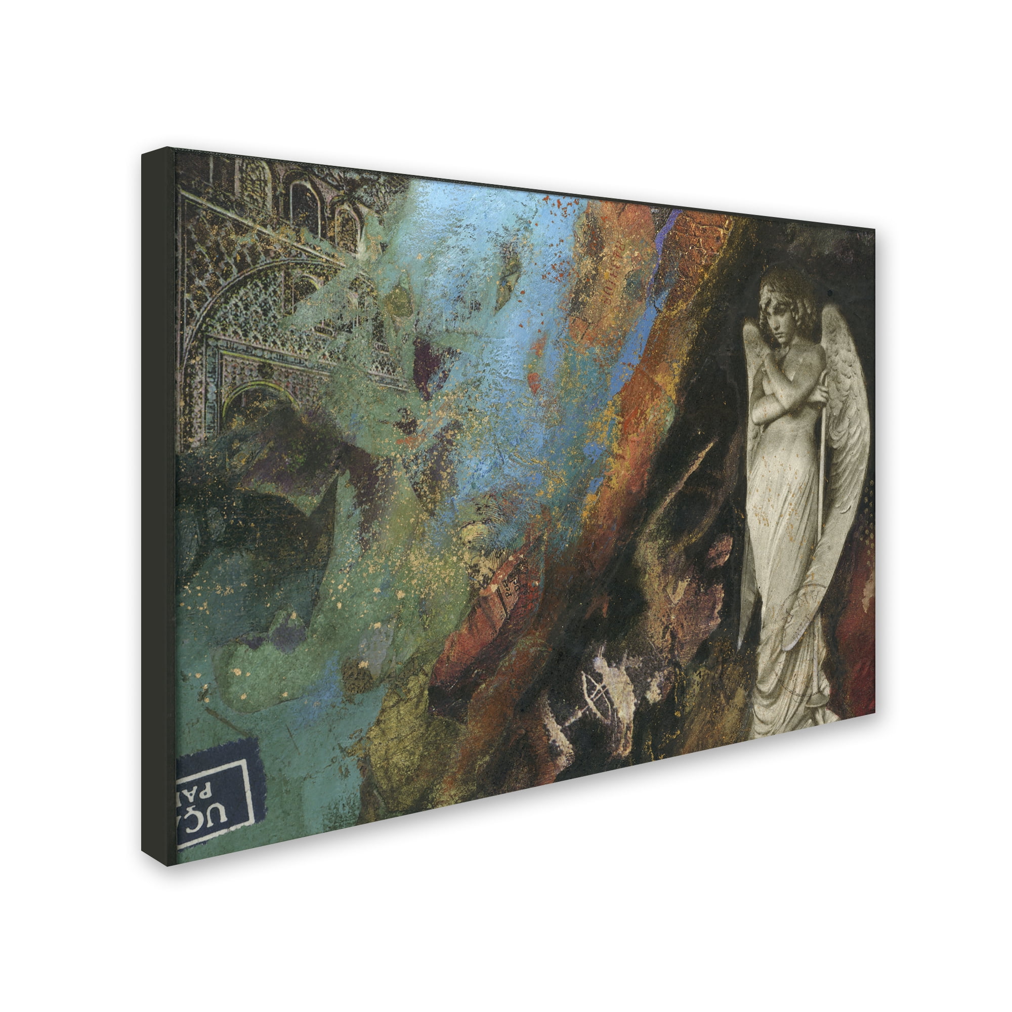 Green Angel' Canvas Art by Nick Bantock