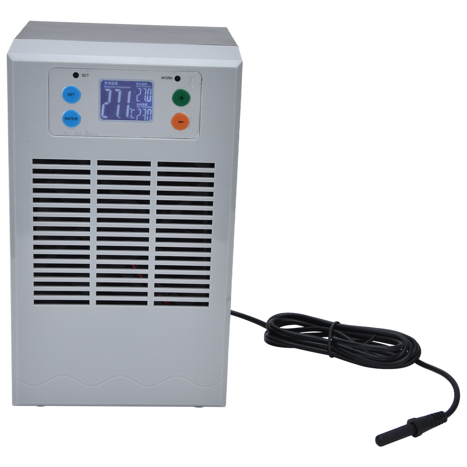 Image showcasing Aquarium Cooling Heating Machine, 70W Cooler Electronic Water Chiller ...