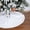 White, variant on LoomJoyz 47 Inch White Plush Faux Fur Christmas Tree Skirt, Cozy Holiday Decor for Family Home & Christmas Party
