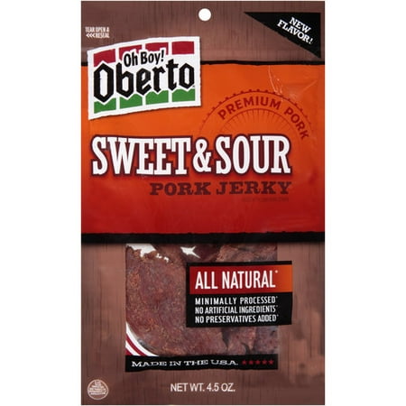 Oberto Sweet & Sour Pork Jerky 4.5oz