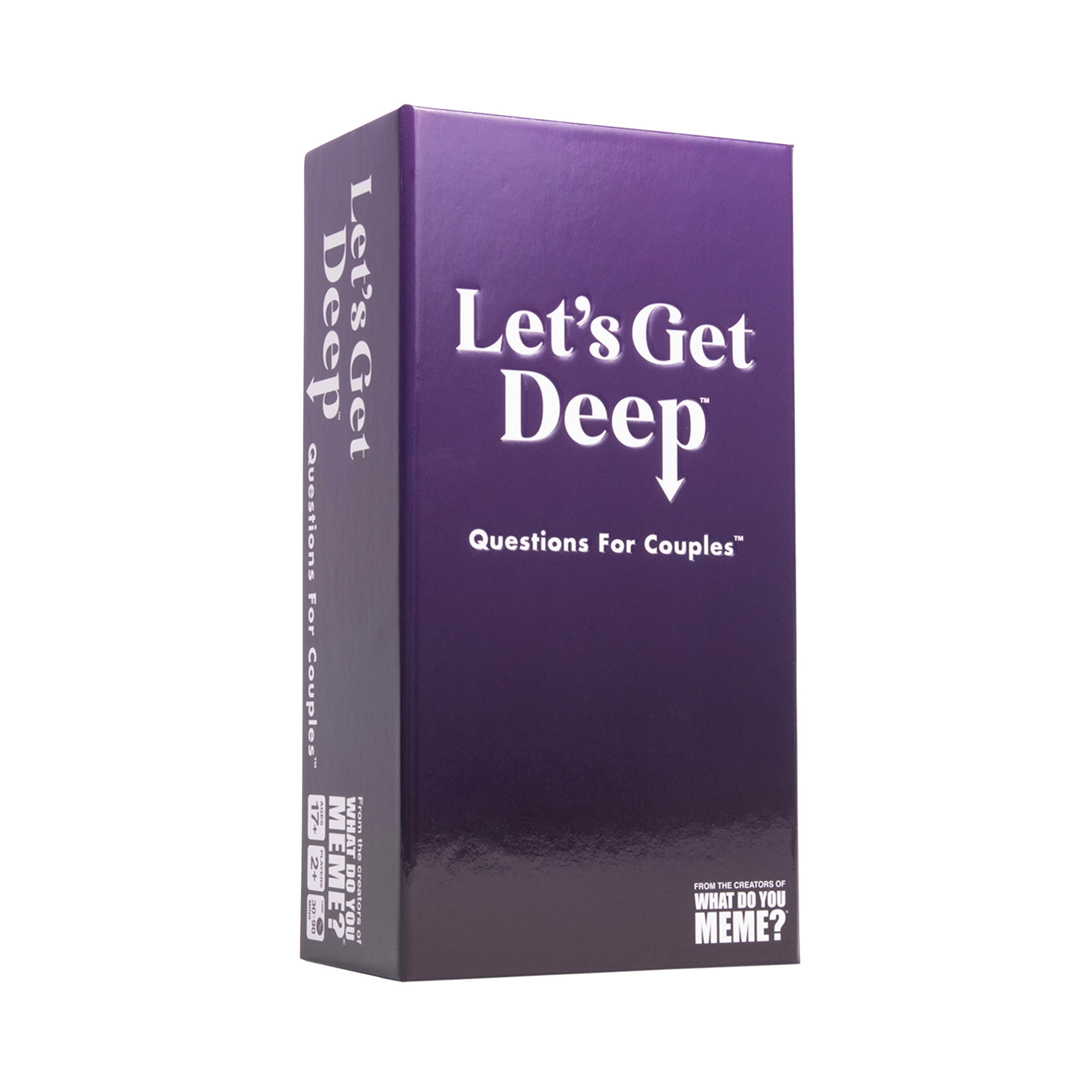 Let's Get Deep - The Adult Party Game for Couples by What Do You Meme?