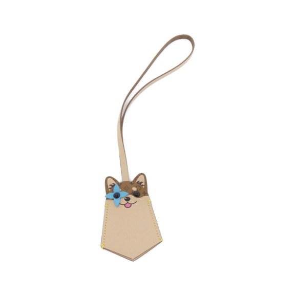 Pre-Owned Louis Vuitton Accessory Bag Charm LV Dog M02323