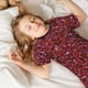 thumbnail image 5 of Balery Red Glitter Conjunto de Pijama Infantil de Manga Corta con Estampado – Ropa de Dormir de Algodón Suave-Small, 5 of 6
