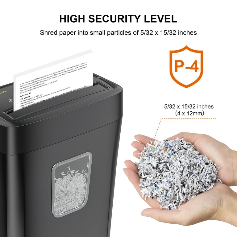 Docobuy Dedicated Purchaseページ Bonsaii 6-Sheet Micro-Cut Shredder, Document & Credit Card