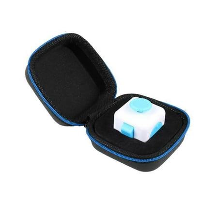 Gift For Fidget Cube Anxiety Stress Relief Focus Dice Bag Box Carry Case