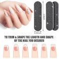 thumbnail image 2 of 100 Pack Nail Files Double Sided Emery Boards Manicure Tools (stylish Style), 2 of 5