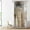 Peinture Abstraite 6 Brunb, variante sur Rideau de Douche Décoratif Peinture Abstraite Marron et Beige, Coups de Pinceau Peinture Abstraite Rideau de Douche pour Baignoires Décoration de Salle de Bain Imperméable 72x72 Pouces