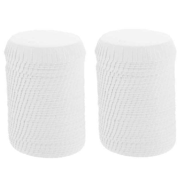 100 fundas de papel para vasos, a prueba de polvo, universales, accesorios para el hogar.