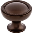 thumbnail image 3 of Top Knobs M793 Edwardian Collection 1-1/4" Emboss Knob, Oil Rubbed Bronze, 3 of 3