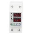 thumbnail image 1 of Protector de voltaje 2P con pantalla digital y reinicio automático, dispositivo de protección contra sobretensión, CA 220 V, 40 A, 1 of 14