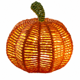 thumbnail image 2 of Halloween Woven Pumpkin Light, Pumpkin Light Halloween,Halloween Decor Pumpkin, 7.09 Inch LED-Friendly Woven Design Featuring Sturdy Base And Removable Stem,, 2 of 9