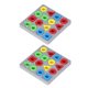 thumbnail image 1 of Juguete A Juego De Colores Con Forma, Juguete De Rompecabezas A Juego Con Forma De Cilindro Cuadrado Para Niños Para Uso Escolar, 1 of 7