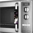 thumbnail image 4 of SEANATIVE 6 PCS Refrigerator Door Handle Covers Washable Keep Kitchen Appliances Clean from Food Stain, Smudges Fingertips Fridge Oven Home Decorations, White Cat Butterfly Daisy Violet Black, 4 of 7