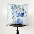 thumbnail image 2 of Blue Flower Pot | Pillow Cover | Throw Pillow | Pillow | Flower | Flower Bouquet | Flower Pots | Gift for her | Accent Pillow Covers, 2 of 8