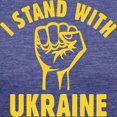 thumbnail image 3 of CafePress - I Stand With Ukraine Womens Tri Blend T Shirt - Womens Tri-blend T-Shirt, 3 of 4