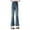 Blue, variant on TOWED22 Kids Girls Jeans Cargo Pants Girls Ripped Distressed Baggy Wide Leg Casual Sweatpants Teen Trousers(Black,5-6 Y)