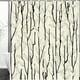 thumbnail image 1 of ABPHQTO Cortina de ducha Elegance Floral Textures Tree Nature Cherry Painting 150x180 cm, 1 of 1
