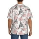 thumbnail image 3 of Fotbe Paris Camisa Estampada de Manga Corta para Hombre, Casual de Verano, Estilo Playero, Sin Arrugas-XX-Large, 3 of 5