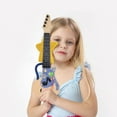 thumbnail image 4 of HOOWIFFY Blue Plastic Guitar Model Instrument Lightweight and Portable for Musical Decor, 4 of 8