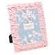 thumbnail image 1 of Marco de fotos Laura Ashley Pink Flower 5x7 de resina hecho a mano, 1 of 6