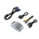 thumbnail image 1 of Convertidor de video Accesorios de Caja para Mac Portátil Laptop Ordenador VGA a TV AV Compuesto Adaptador S-Video Magideal Convertidor de video, 1 of 7