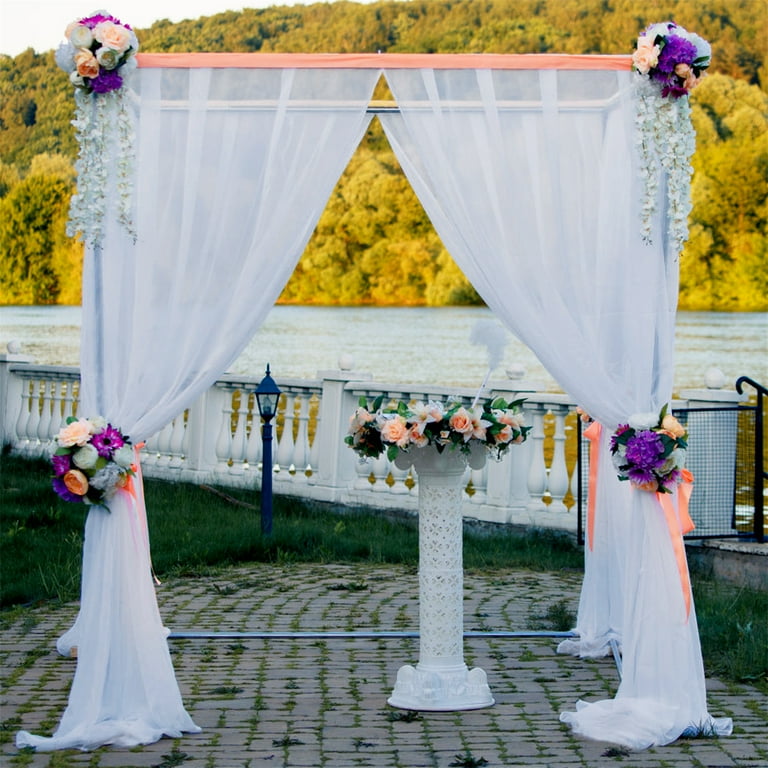 Wedding Background Decoration Fabric Screen For Whith Indoor Arch