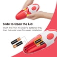 thumbnail image 4 of Kitchen Mama Auto Electric Can Opener: Safe, Easy with One Touch, Smooth Edge, Battery Operated, Cordless, Automatic Can Opener f, 4 of 7