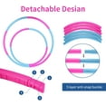 thumbnail image 2 of Kids Exercise Hoop, Detachable & Size Adjustable Hoola Rings, Professional Training Hoop for Kids, 2 of 6