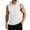 439#White, variant on Mens Sleeveless Fitness Vest Bodybuilding Stringers Workout Tank Tops Black L