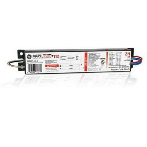 GE Lighting 74474 GE260IS-MV-N 120/277-Volt Multi-Volt ProLine Electronic Flu...