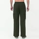thumbnail image 5 of Pantalones largos para hombre, informales, holgados, ventilados, con bolsillos y cordón, para ejercicio al aire libre, rectos, de poliéster., 5 of 7