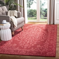 Safavieh Dip Dye Coleman Oriental Wool Area Rug, Red, 5' x 8'