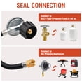 thumbnail image 4 of 6FT Propane Regulator and Adapter Hose, Universal Gas Grill Regulator Replacement Parts, Propane Tank Hose for Most LP Gas Grill, Blackstone Table Grill, Weber, Charbroil, Nexgrill, Camping Stove, 4 of 6