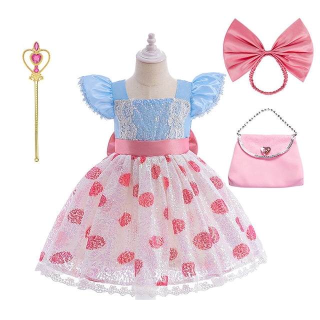 Vestidos de tutú de malla para niños de Disney, ropa de lentejuelas, mangas abullonadas, cosplay de SpidSuffolk, cumpleaños y Halloween ix, niña zhangyuxiang unisex