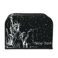 thumbnail image 2 of Honeii New York City1 Print 4 slice Toaster Cover, Two Slice Toaster Dust-proof Cover For Kitchen Small Appliance and Fingerprint Protection, 2 of 7