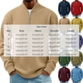 thumbnail image 3 of Qiyinn Men's Zip Up Casual Jacket | Long Sleeve Lightweight Outerwear for Spring Fall, Outdoor Sports, 3 of 6