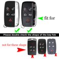 thumbnail image 2 of ontto Fit pour Land Rover Clé Fob Coque de Cas Fit pour Range Rover Sport Dsicovery LR4 Blue, 2 of 4