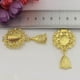 thumbnail image 4 of Conjunto Piezas de Adorno de Cristal Rhinestone Scrapbooking Tarjeta Decoración DIY DIY Oro + Multicolor, 4 of 9