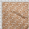 thumbnail image 4 of oneOone Cotton Poplin Rust Brown Fabric Bird Craft Projects Decor Fabric Printed By The Yard 56 Inch Wide, 4 of 4