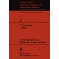 thumbnail image 1 of Homomorphisme et Reductionen Linearner Sprachen (Notes de Cours en Économie et Systèmes Mathématiques) (Édition Allemande), 1 of 1