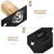 thumbnail image 4 of 4 Uds. De herrajes de captura de bola de puerta ajustable de cobre y acero inoxidable para puertas interiores, mecanismo de pestillo confiable fácil de instalar, 4 of 5