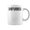 Black, variant on Disturbed Mood Emotion Black Text Apparel Coffee Mugs